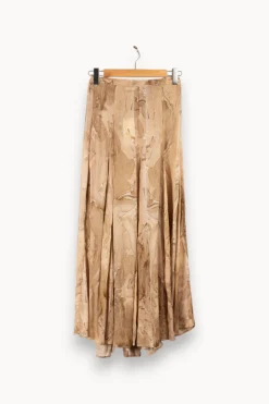 Best Mes Demoiselles Paris Jupe longue à motifs - Taille M/38 Beige