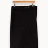Shop Gerard Darel Jupe longue foncé - Taille XXL/44 Bleu