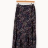 Online IKKS Jupe longue e à motifs - Taille M/38 Bleu