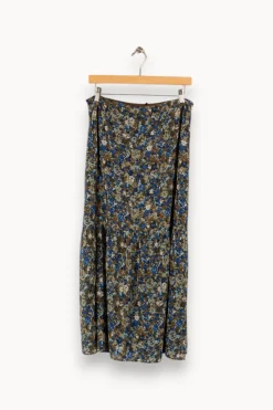 New IKKS Jupe longue - Taille L/40 Multicolore