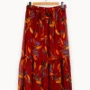 Store Grace & Mila Jupe longue à motifs - Taille L/40 Multicolore