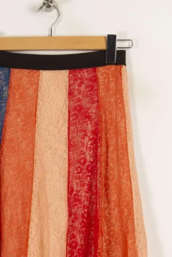 Store Maje Jupe longue - Taille S/36 Multicolore