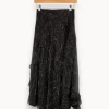 New Pablo Jupe longue e à pois - Taille S/36 Noir