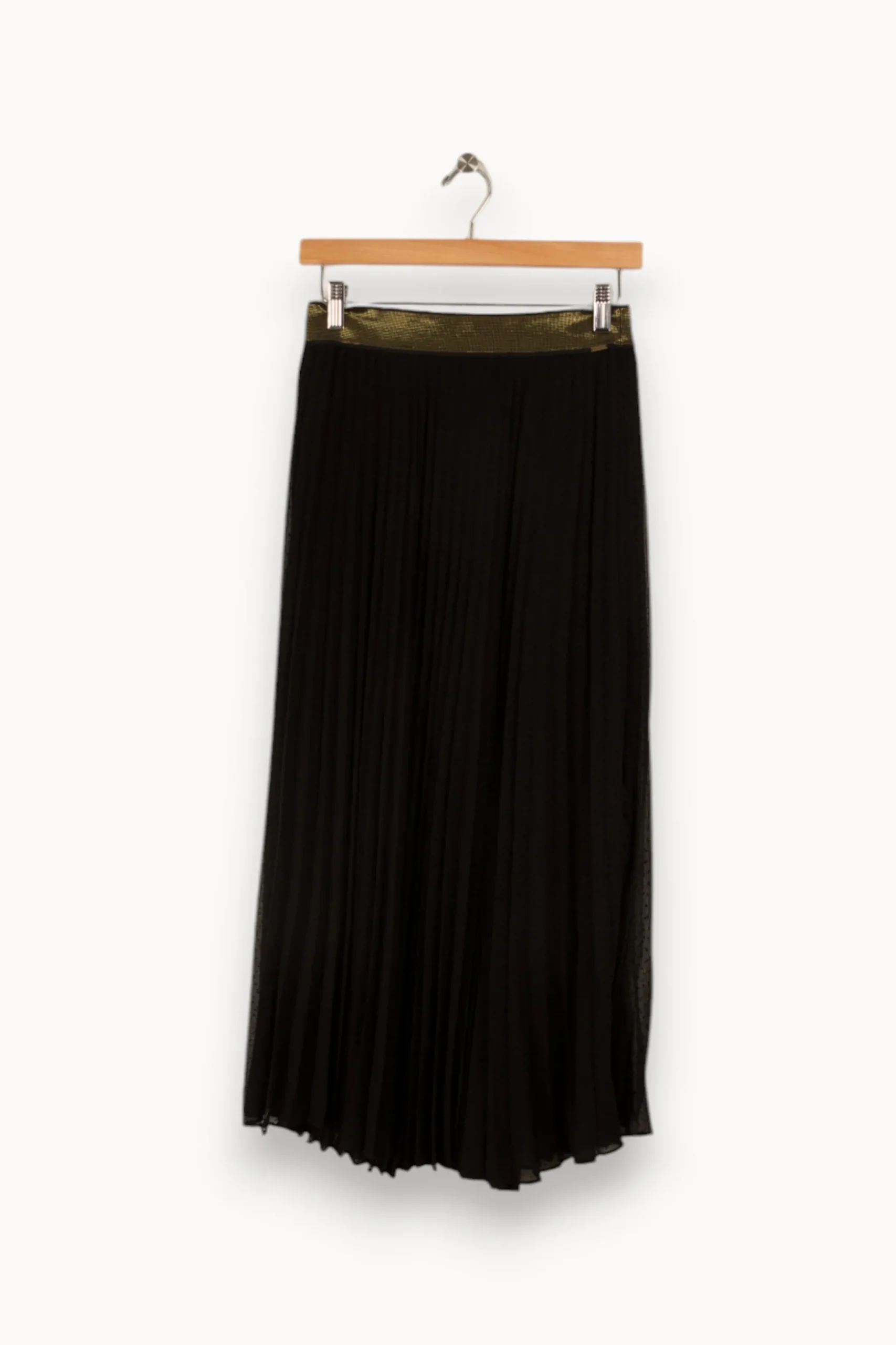 Sale IKKS Jupe longue e à pois - Taille S/36 Noir