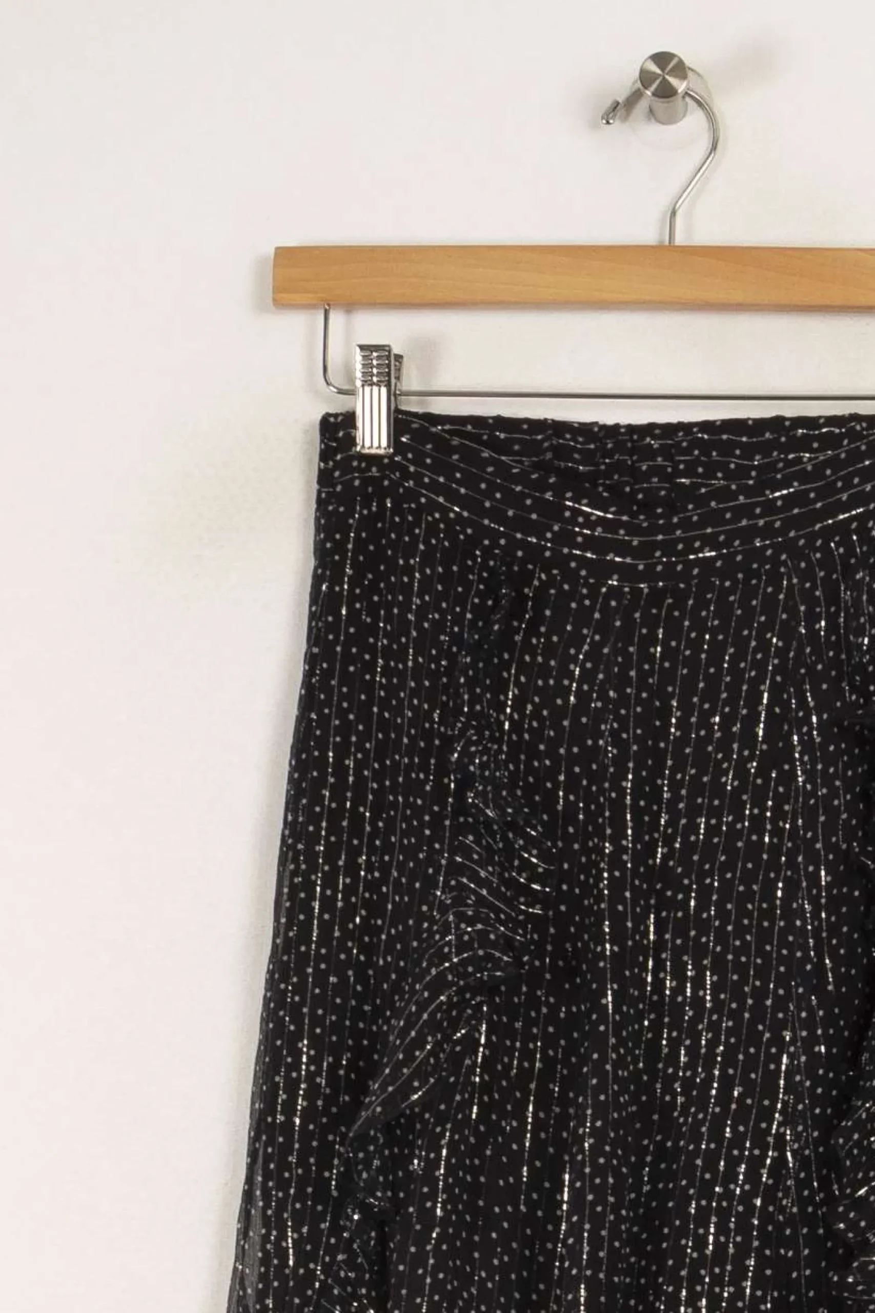 New Pablo Jupe longue e à pois - Taille S/36 Noir