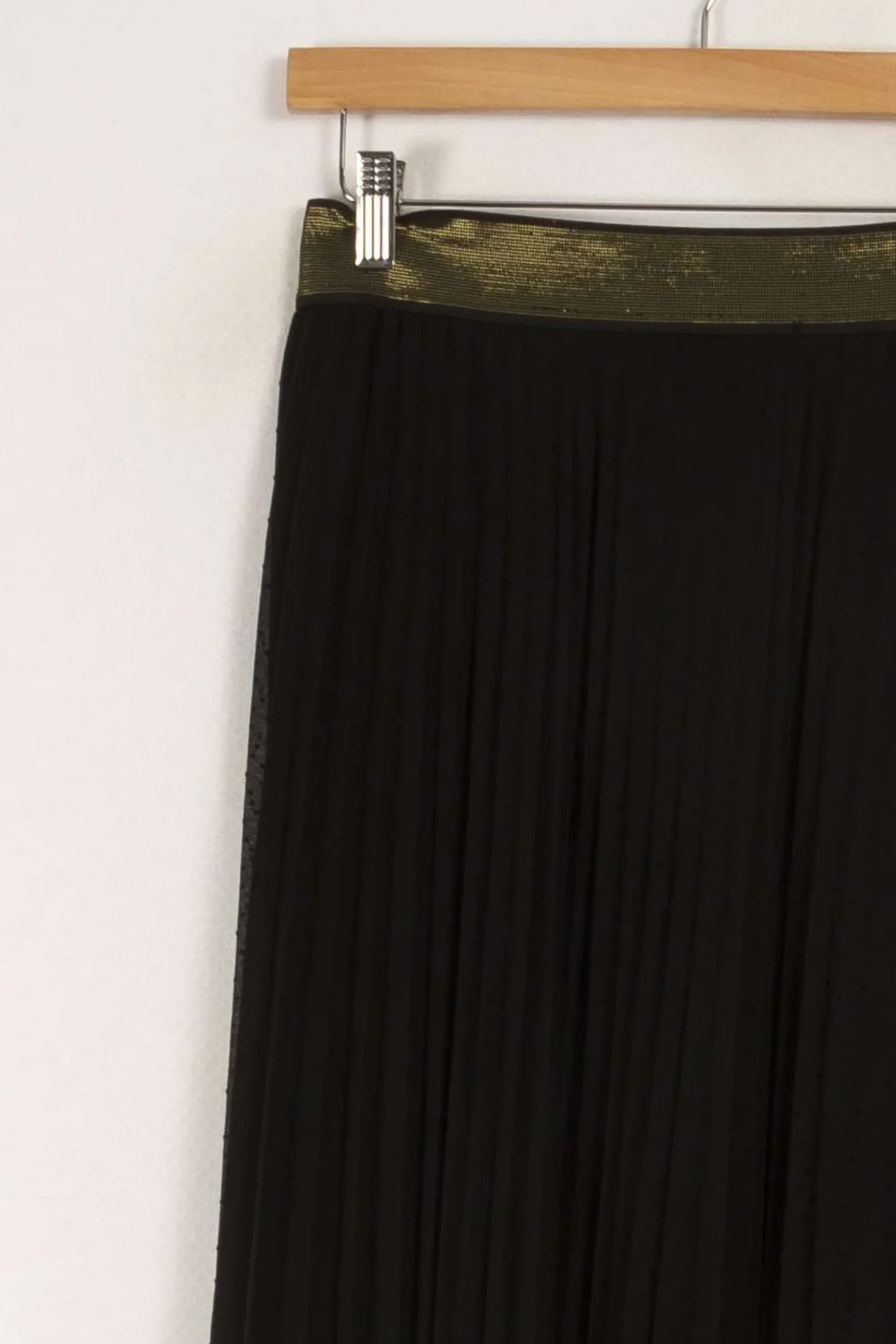 Sale IKKS Jupe longue e à pois - Taille S/36 Noir