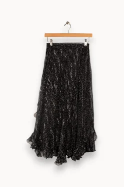 New Pablo Jupe longue e à pois - Taille S/36 Noir