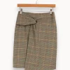 Cheap ba&sh Jupe à carreaux - Taille XS/34 Multicolore