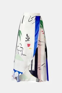 Clearance IKA Jupe Naïades - 36 Blanc