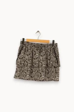 Best Sale IKKS Jupe et blanc - Taille L/40 Noir
