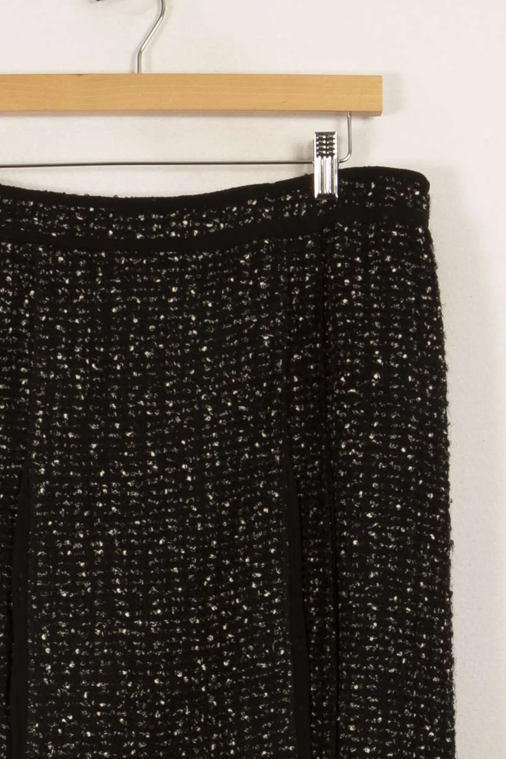Cheap Gerard Darel Jupe e avec détails blancs - Taille XL/42 Noir