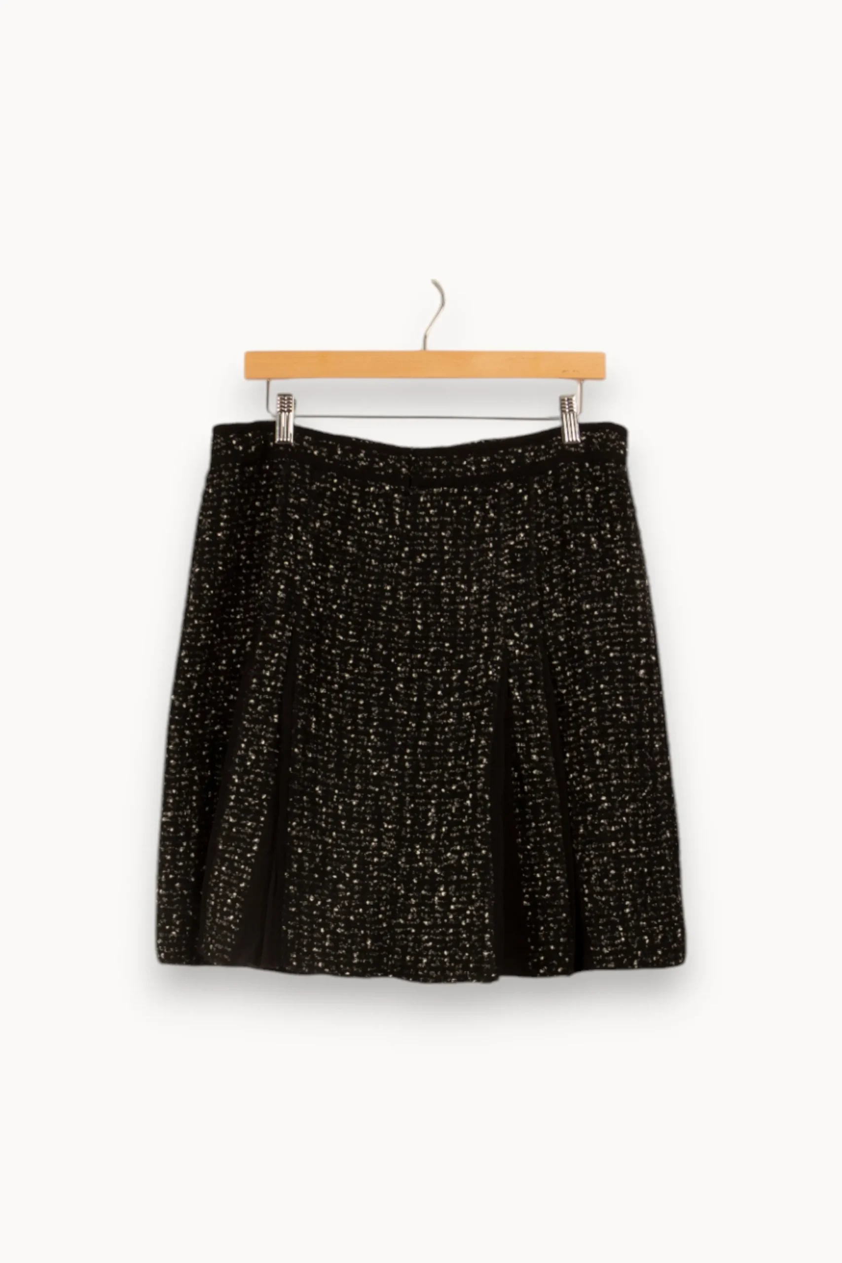 Cheap Gerard Darel Jupe e avec détails blancs - Taille XL/42 Noir