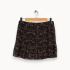 Hot Comptoir des Cotonniers Jupe e et grise à motifs - Taille S/36 Noir