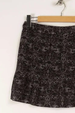 Hot Comptoir des Cotonniers Jupe e et grise à motifs - Taille S/36 Noir