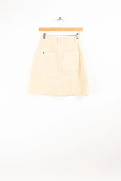 Online Côtelé Paris Jupe trapeze sable - XXS/32 Beige