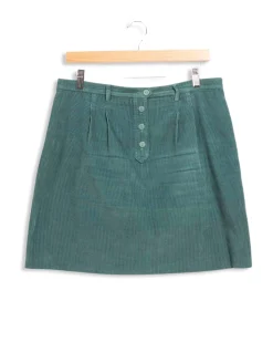Cheap A.P.C. Jupe velour côtelé - L Bleu