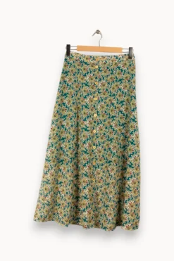 Outlet One Step Jupe e - Taille M/38 Vert