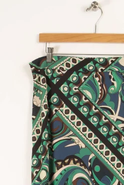 Outlet La Fée Maraboutée Jupe e - Taille XL/42 Vert
