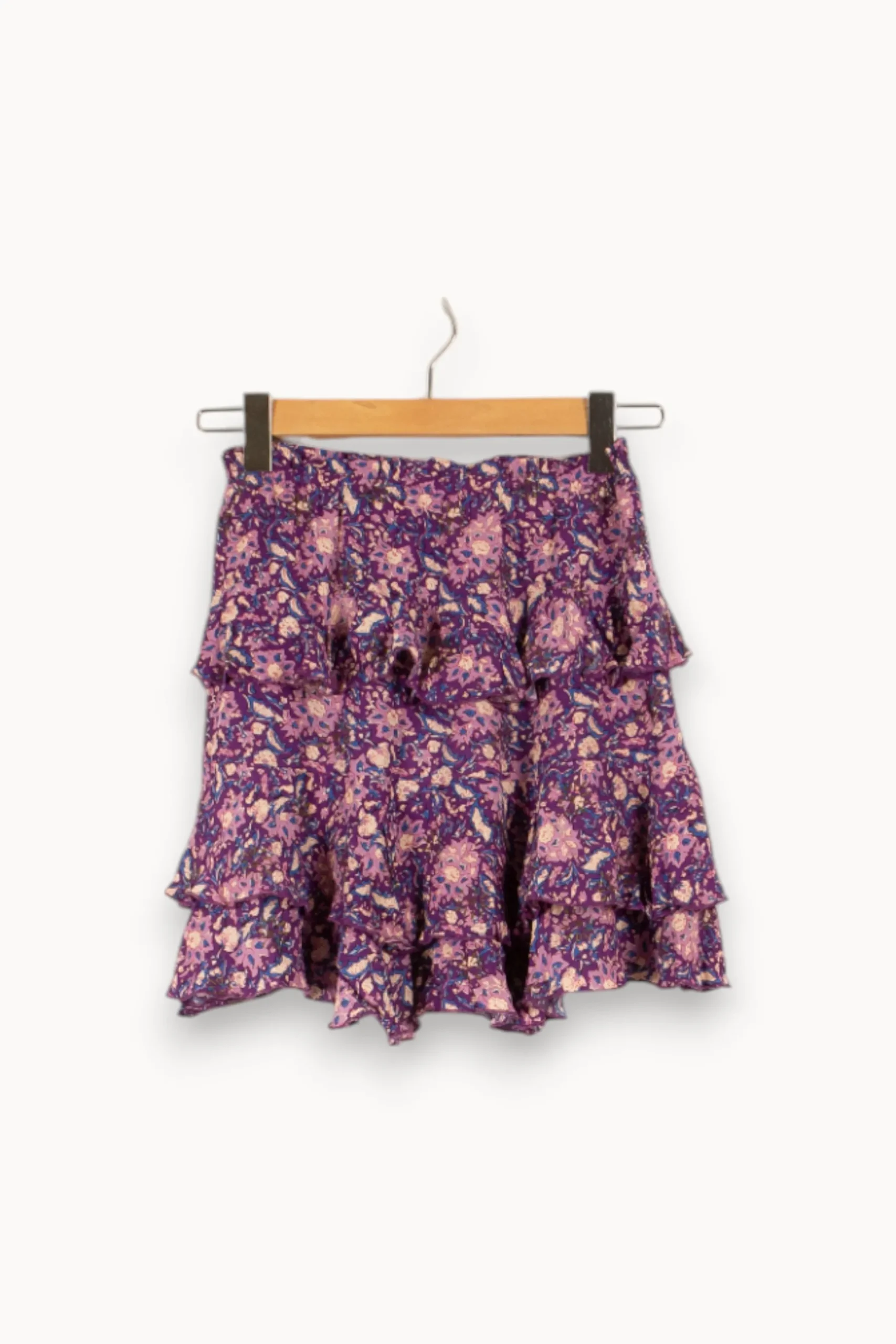 Online Bérénice Jupe te - Taille XS/34 Violet