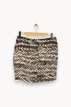 Hot One Step Jupe zébrée - Taille L/40 Gris