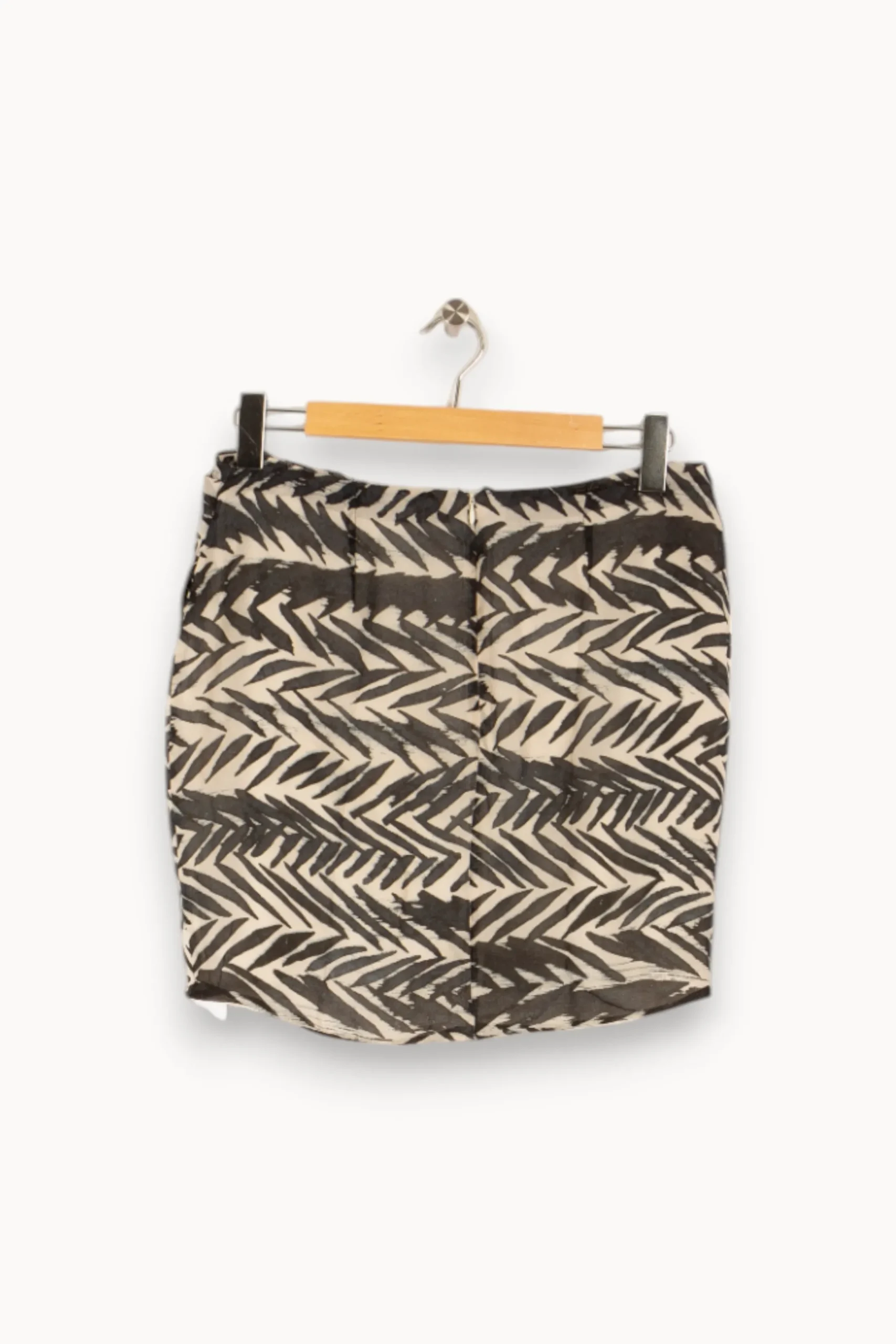 Hot One Step Jupe zébrée - Taille L/40 Gris