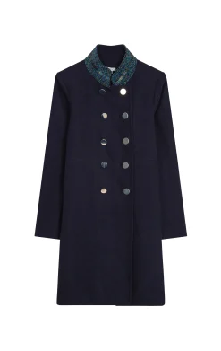 Flash Sale Wild Manteau à perles - T1 Bleu