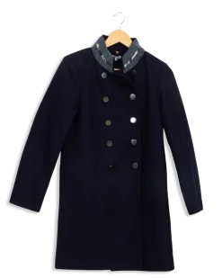 Flash Sale Wild Manteau à perles - T1 Bleu