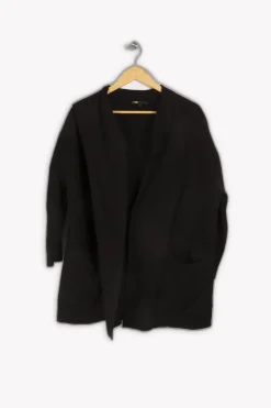 Cheap Maje Manteau - S/36 Noir