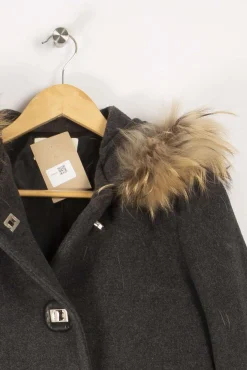 Best Sale Sandro Manteau - S/36 Gris
