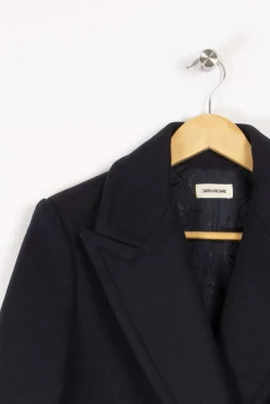 Hot Zadig&Voltaire Manteau - S/36 Bleu