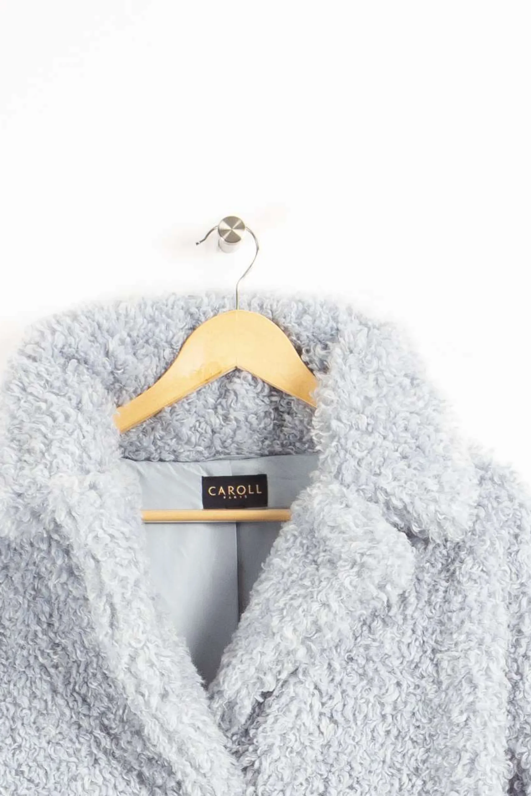 Shop Caroll Manteau - S/36 Bleu