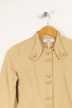 Best Sale Comptoir des Cotonniers Manteau - S/36 Beige