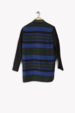 Online Maje Manteau - S/36 Bleu