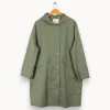 Outlet Des petits hauts Manteau - Taille L/40 Vert