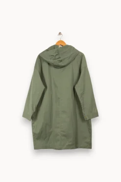 Outlet Des petits hauts Manteau - Taille L/40 Vert