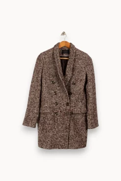 Best IKKS Manteau - Taille S/36 Multicolore