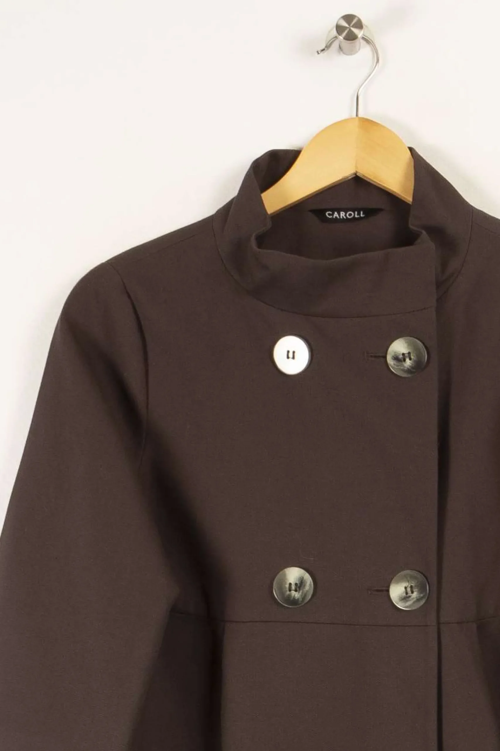 Online Caroll Manteau - Taille S/36 Gris