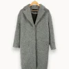 Best Bérénice Manteau - Taille XS/34 Gris