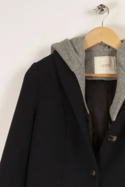Outlet I.Code Manteau - Taille M/38 Bleu