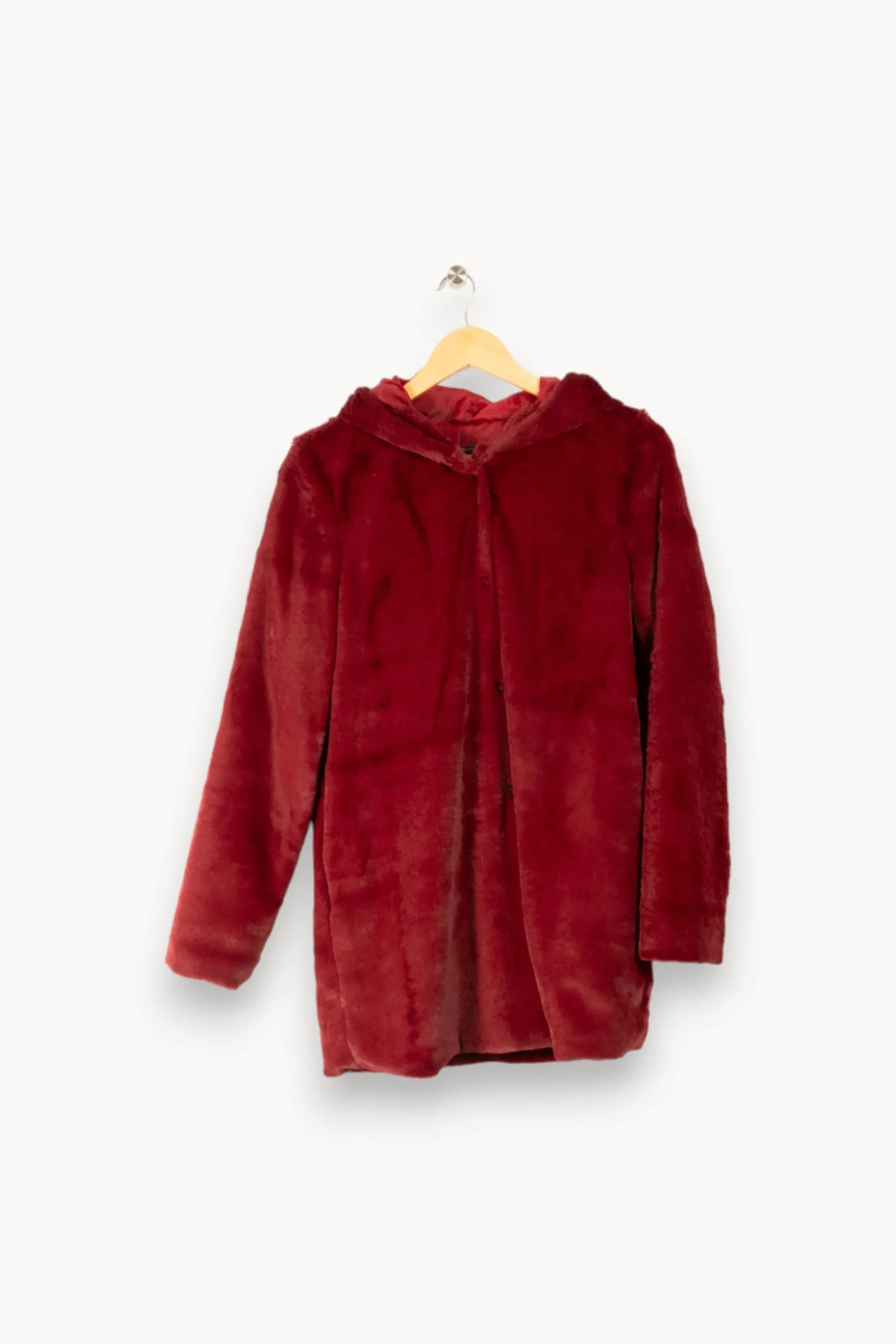 Outlet La Fée Maraboutée Manteau - Taille M/38 Bordeaux