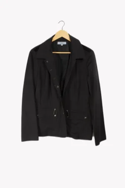 Hot Gerard Darel Manteau court - XL / 42 Noir
