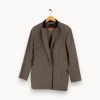 Discount IKKS Manteau - Taille M/38 Gris