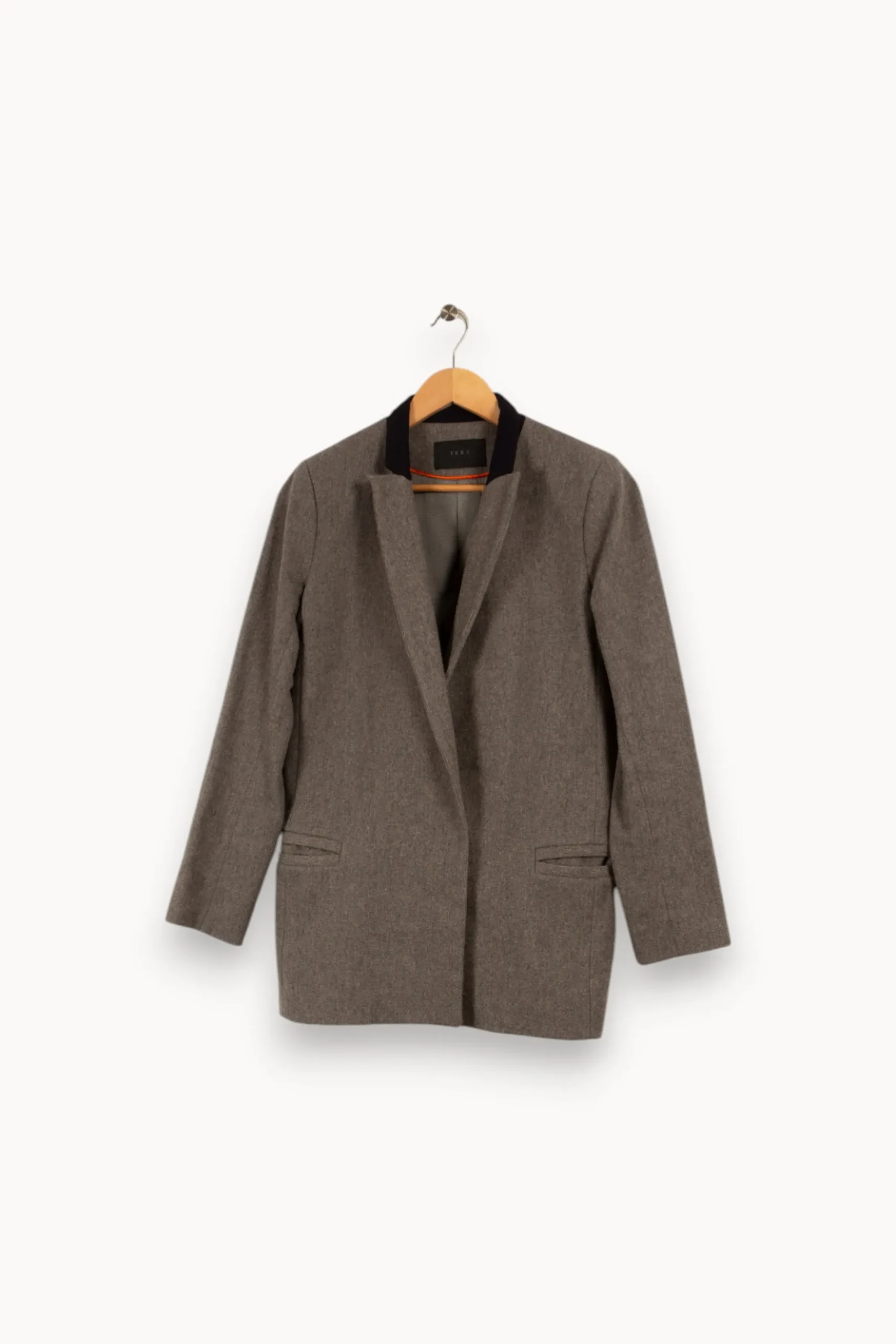 Discount IKKS Manteau - Taille M/38 Gris