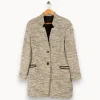 Sale IKKS Manteau - Taille S/36 Gris