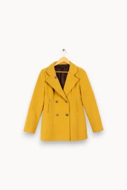Hot La Fée Maraboutée Manteau - Taille S/36 Jaune