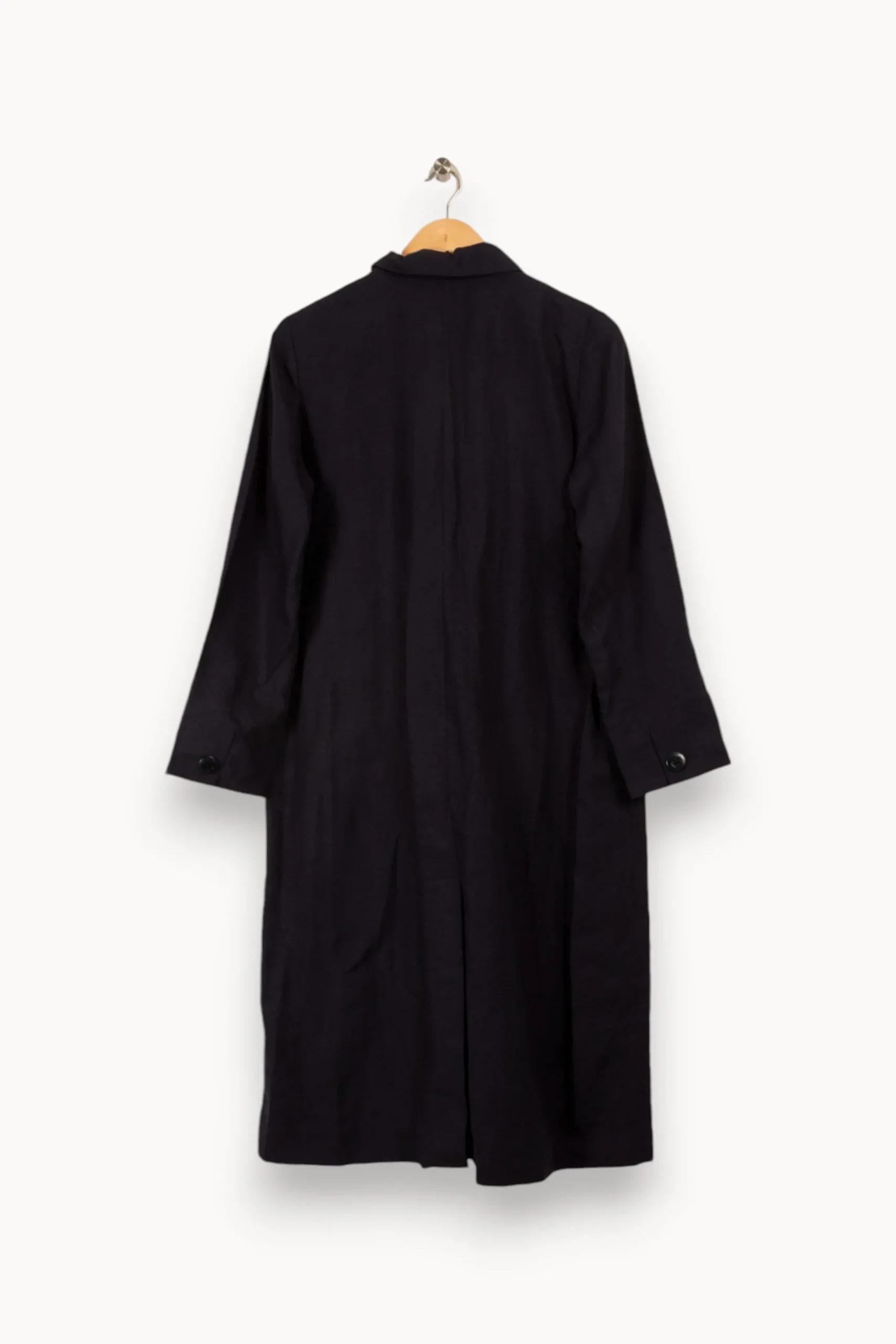 Hot Ines de la Fressange Paris Manteau long foncé - Taille S/36 Bleu