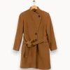 Flash Sale Caroll Manteau marron - Taille L/40 Beige