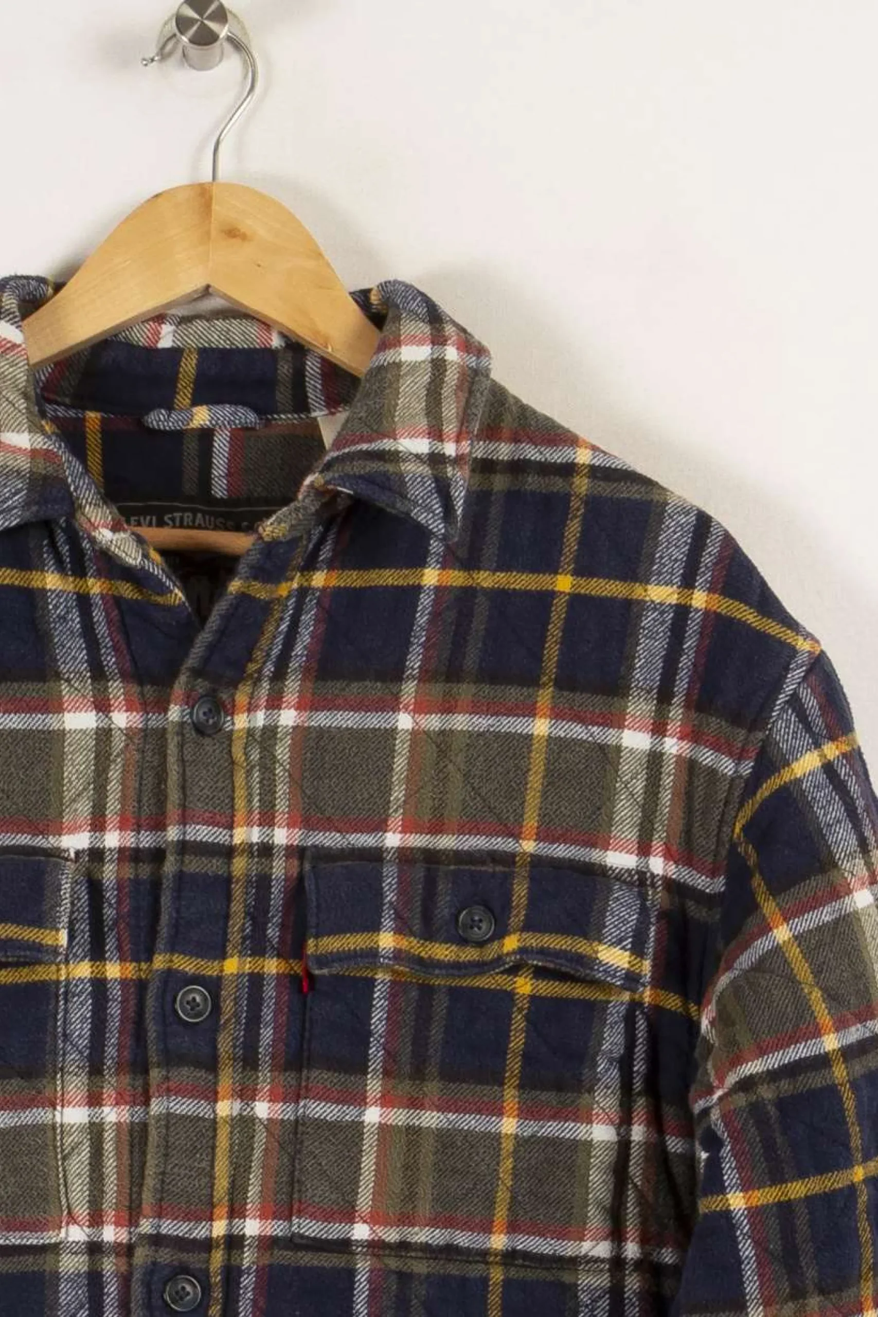 Cheap Levi's Manteau à carreaux - Taille XS/34 Multicolore