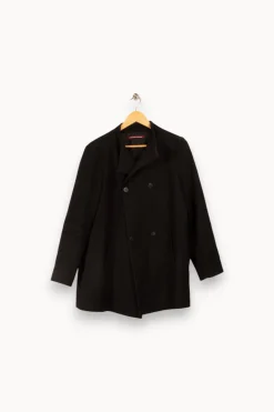 Shop Comptoir des Cotonniers Manteau - Taille L/40 Noir