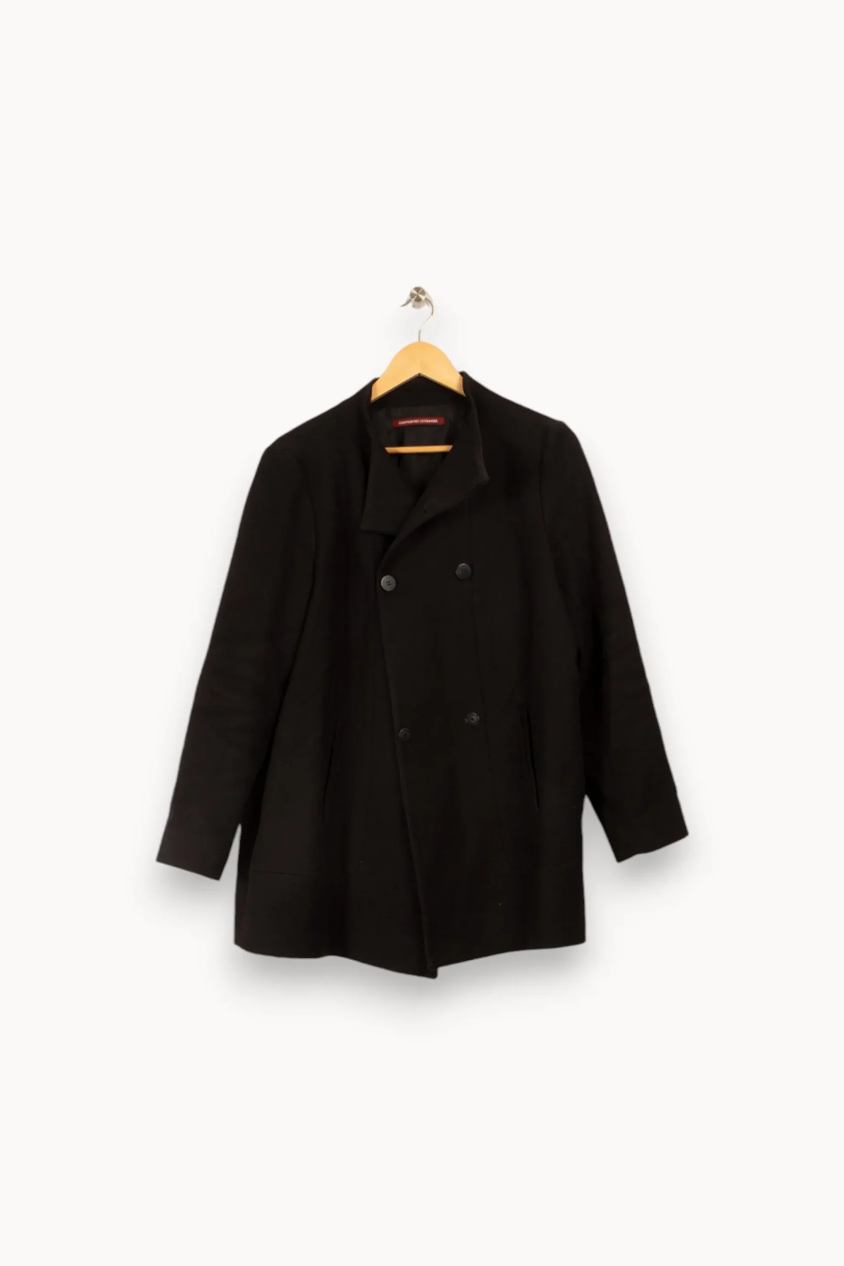 Shop Comptoir des Cotonniers Manteau - Taille L/40 Noir